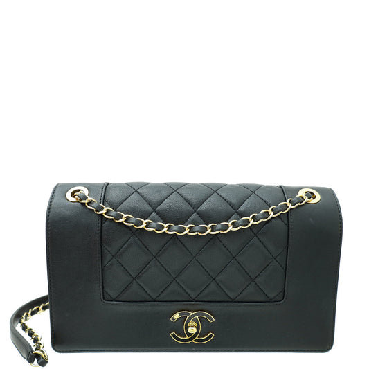 Chanel Black Mademoiselle   Flap Bag