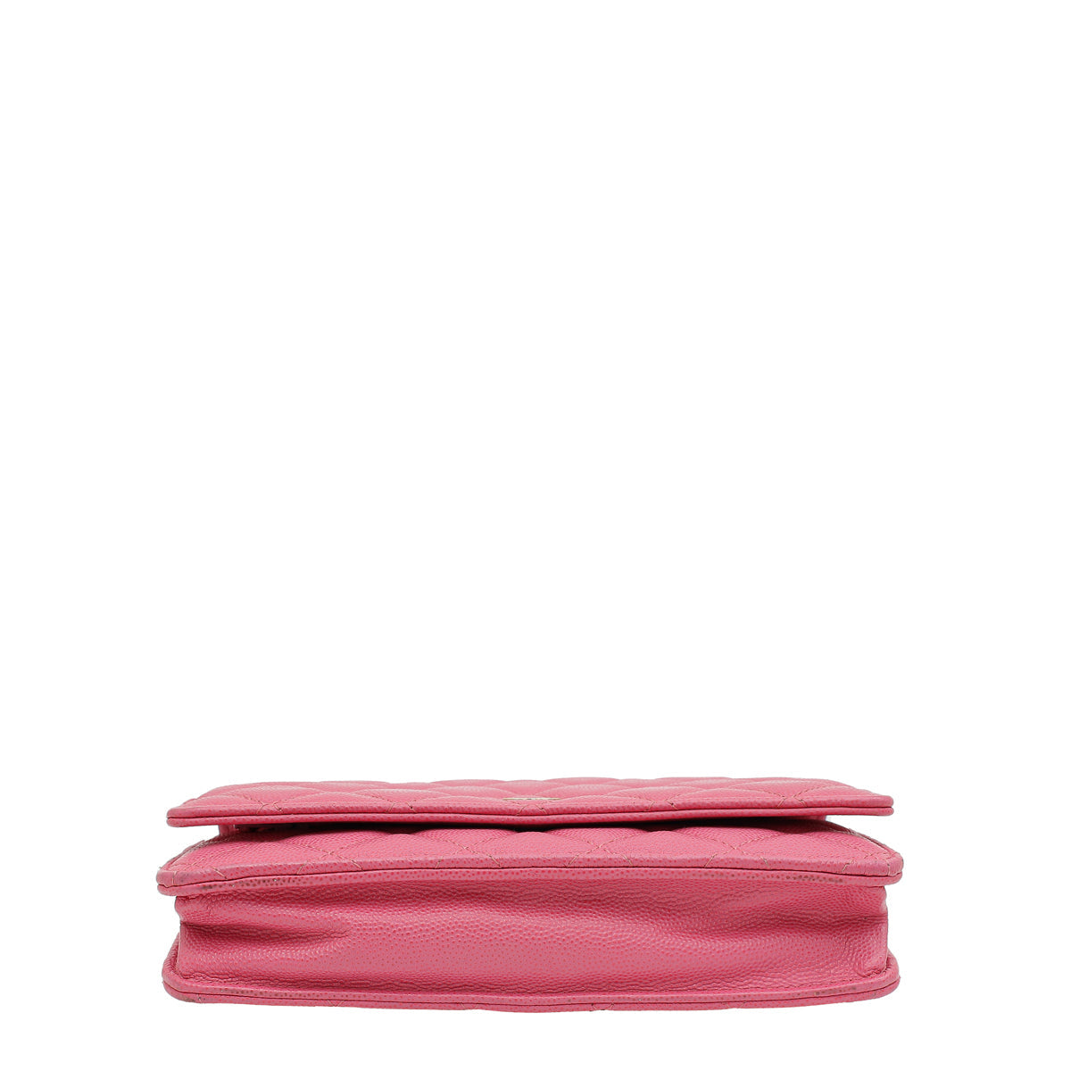 Chanel Pink CC Classic Wallet on Chain
