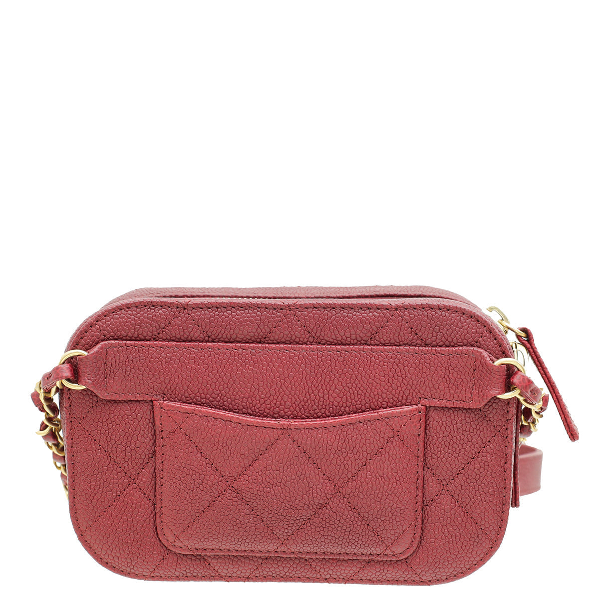 Chanel Burgundy Chic Trip Waist Bag