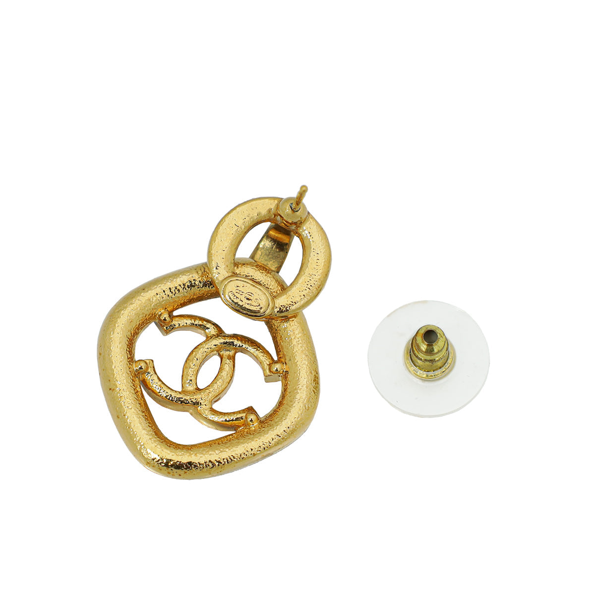 Chanel Bicolor CC /C22/S Earrings