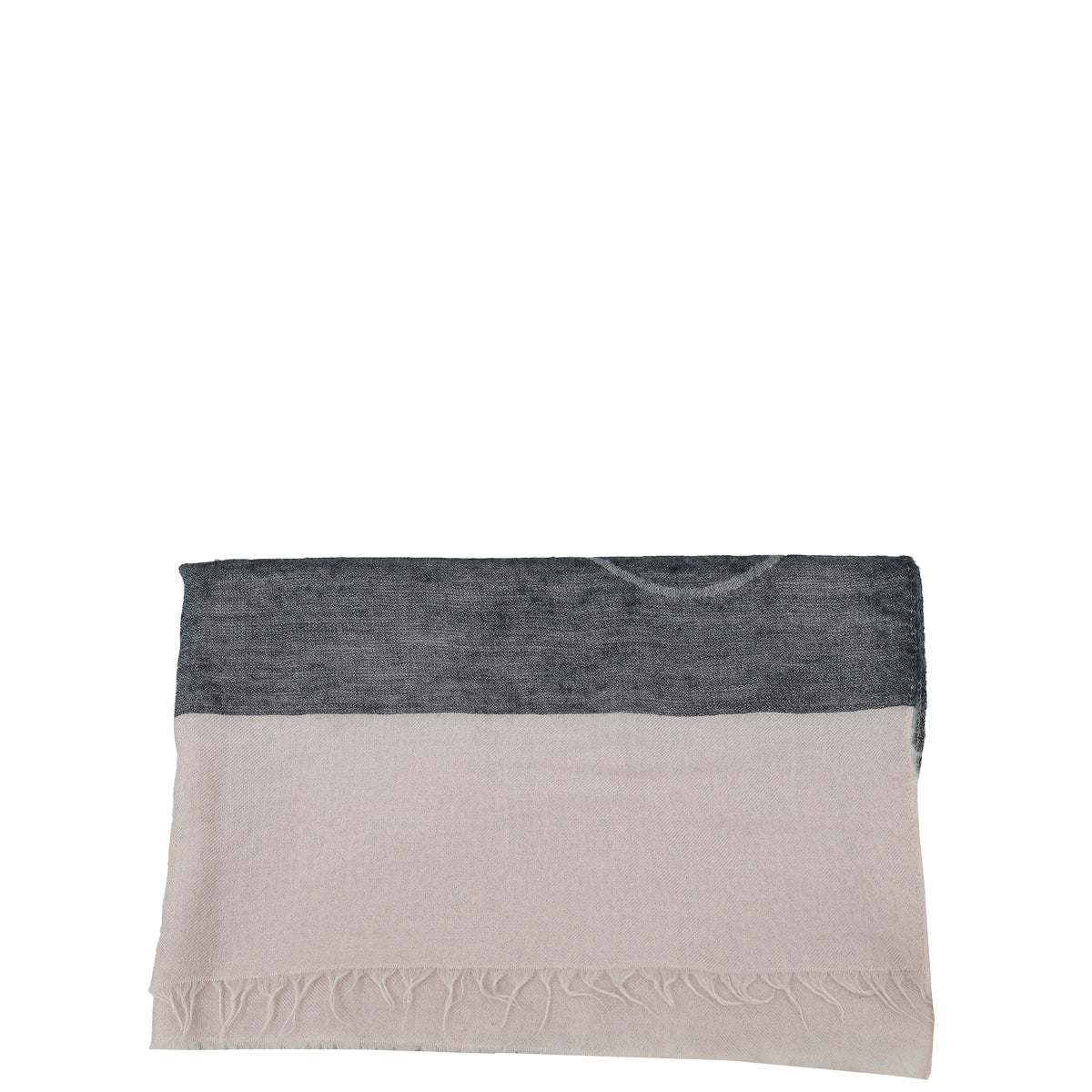 Chanel Bicolor CC Logo Cashmere Scarf