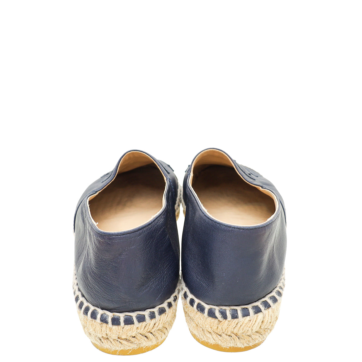 Chanel Bicolor CC Cap Toe Espadrille 35