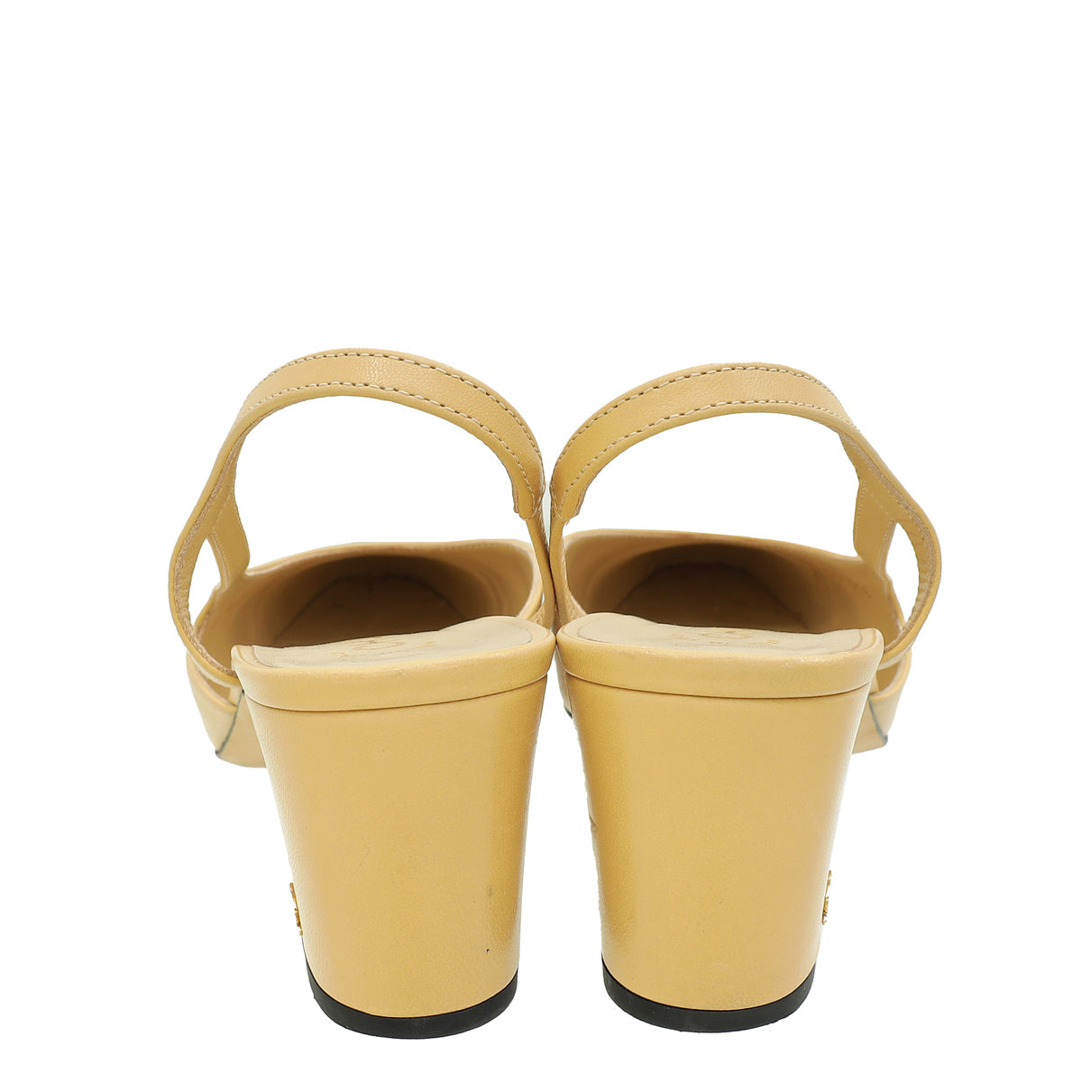 Chanel Bicolor CC Cap Toe Slingback 39.5