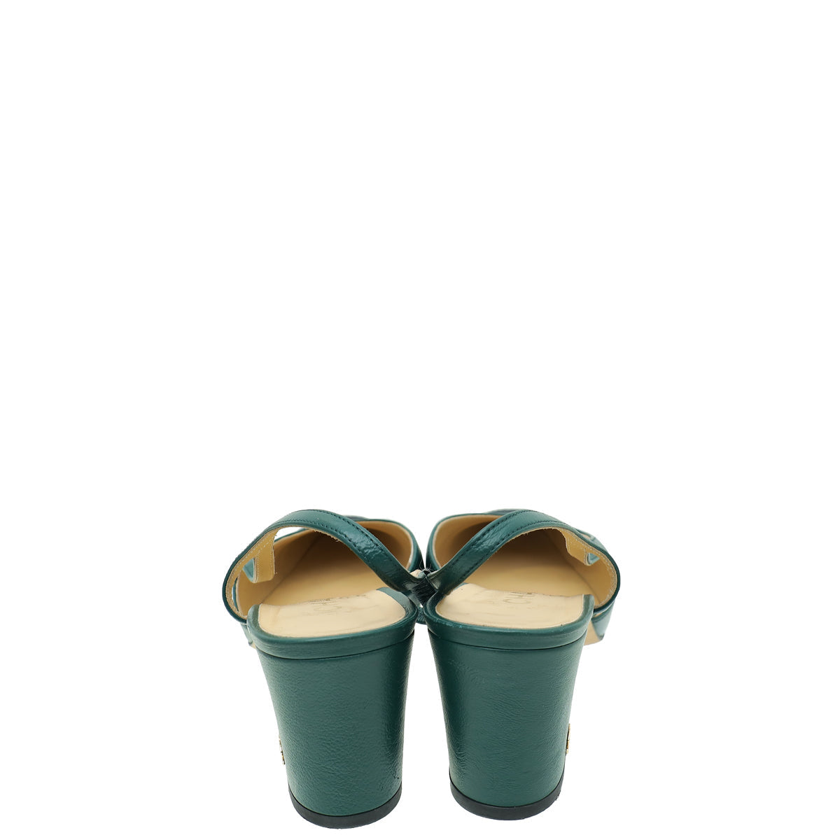 Chanel Bicolor CC Cap Toe Slingback Pump 39