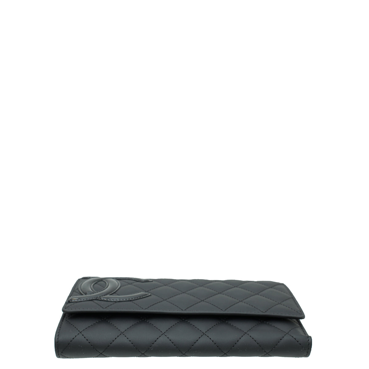 Chanel Black CC Cambon Organizer Large Wallet