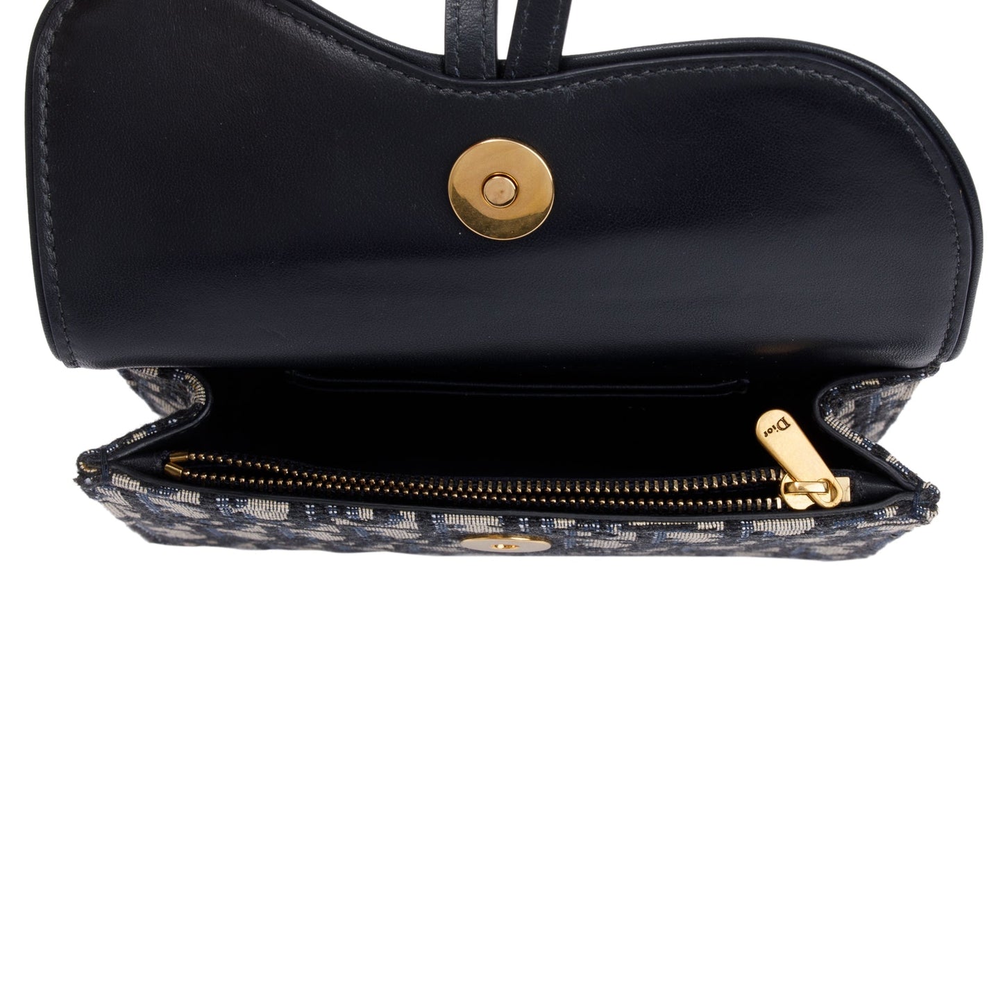 Christian Dior 2020 Oblique Saddle Belt Pouch