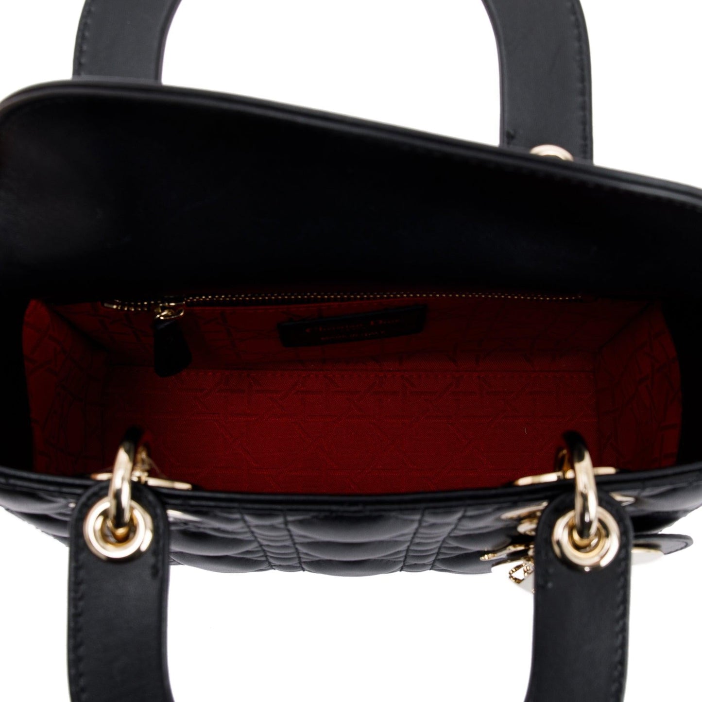 Christian Dior 2020 Small Black Lady Dior Bag