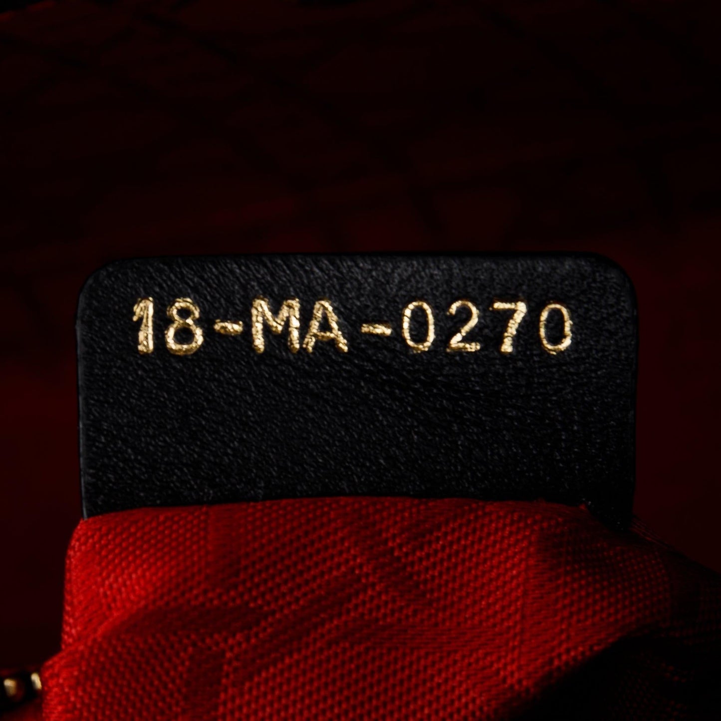 Christian Dior 2020 Small Black Lady Dior Bag