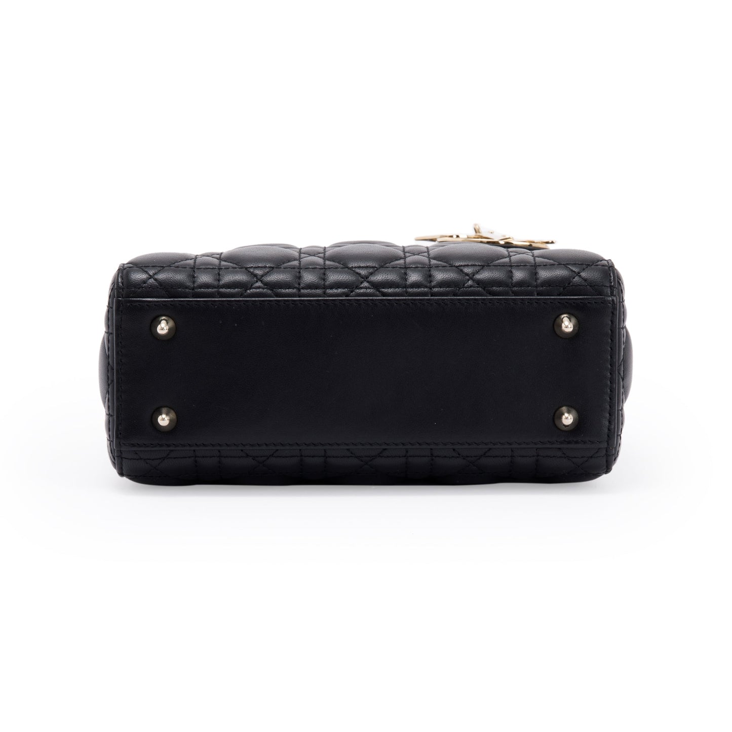 Christian Dior 2020 Small Black Lady Dior Bag