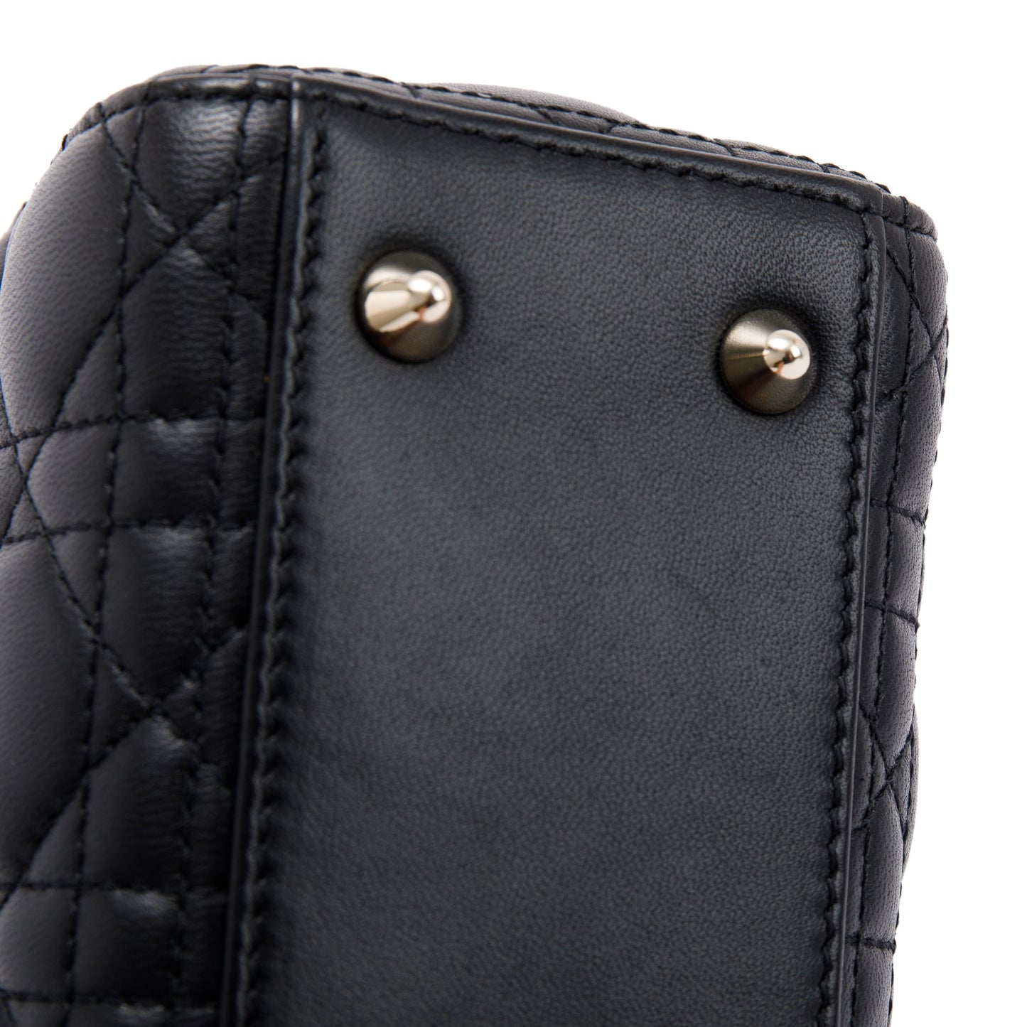 Christian Dior 2020 Small Black Lady Dior Bag