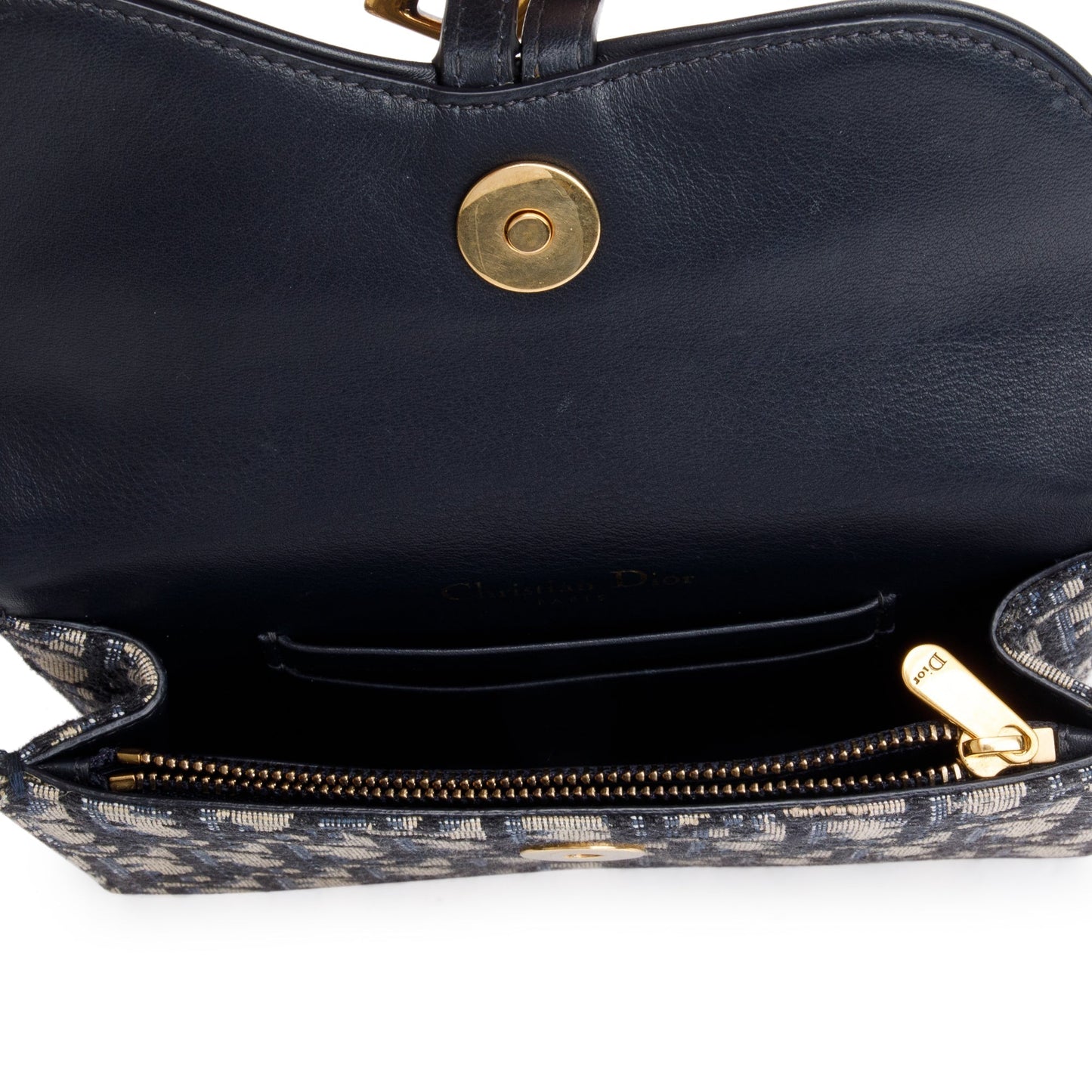 Christian Dior 2021 Oblique Saddle Belt Pouch