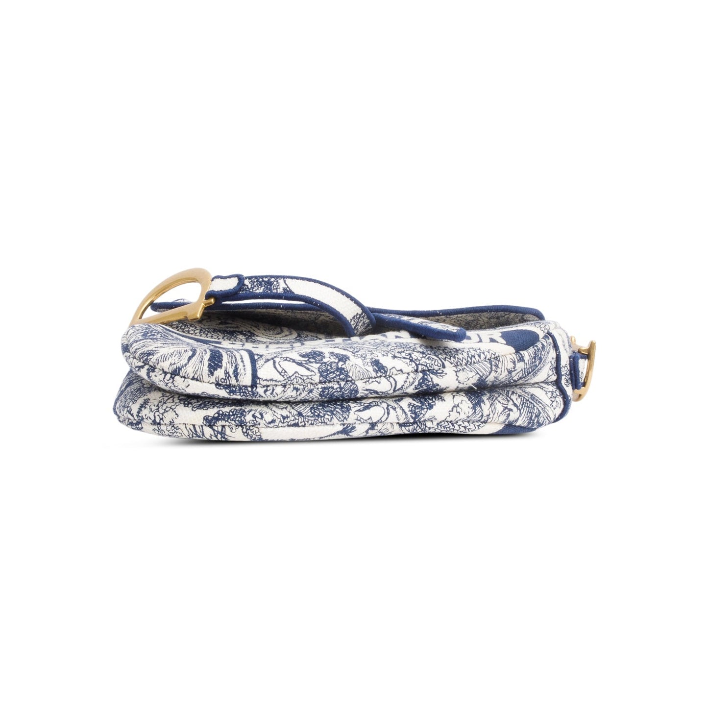 Christian Dior 2021 Toile de Jouy Medium Saddle Bag