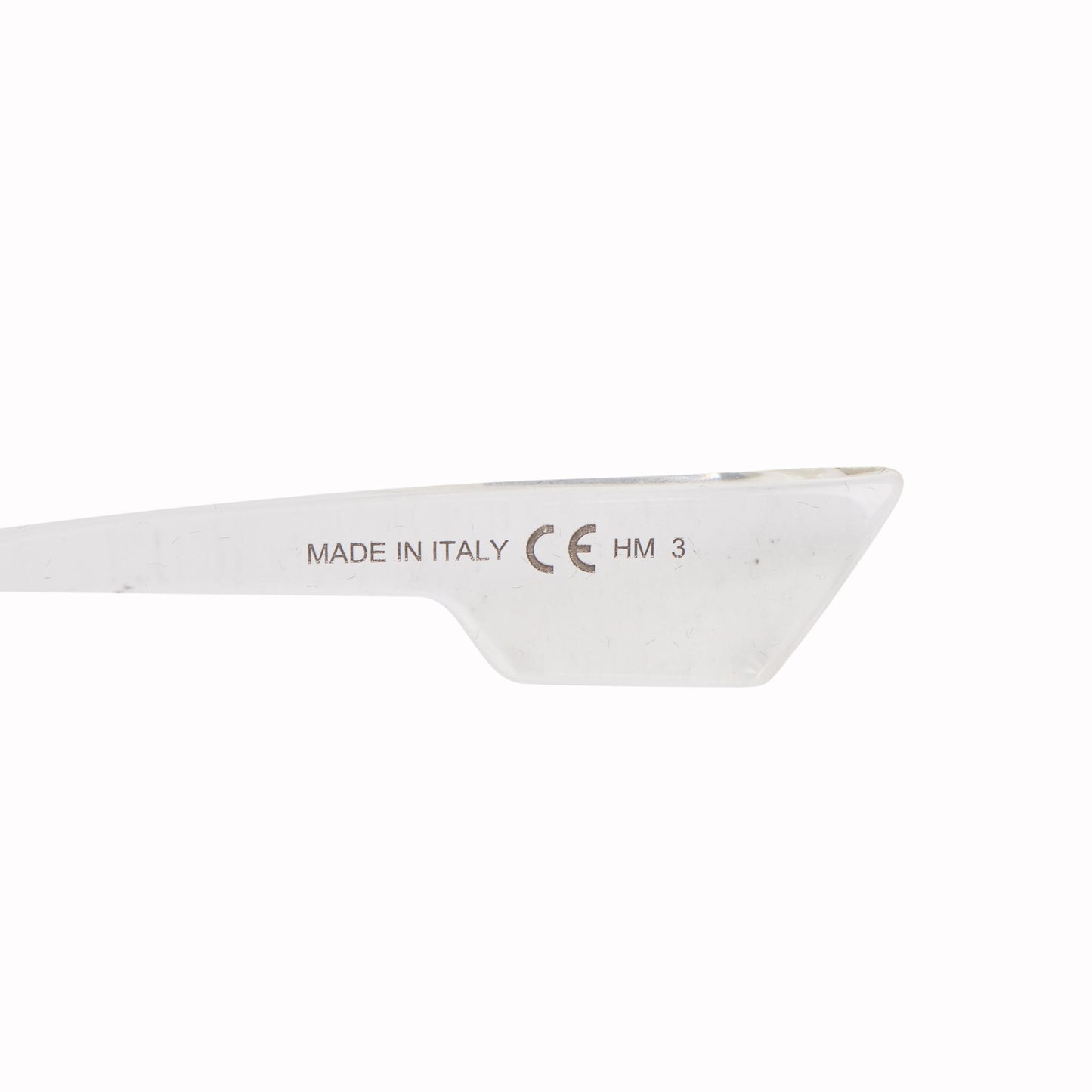 Christian Dior 900A9 Oblique Clear Acetate Sunglasses