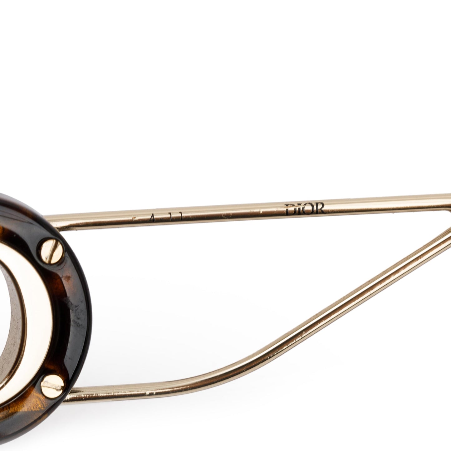 Christian Dior Black Acetate 30montaigne SU Oversized Square Sunglasses