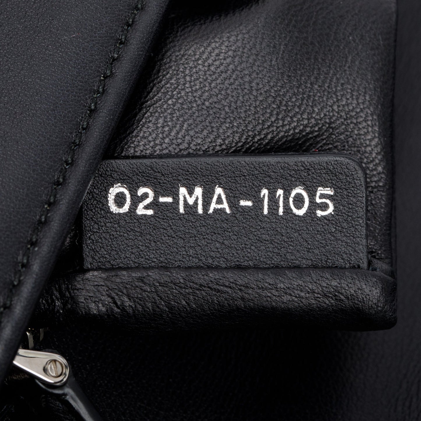 Christian Dior Black Calfskin Leather Paradise Diorama Flap Bag