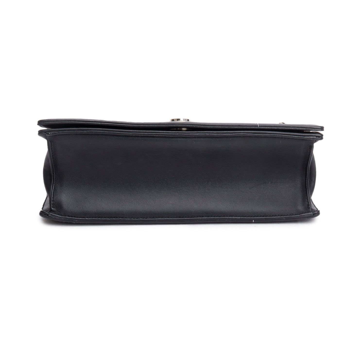 Christian Dior Black Calfskin Leather Paradise Diorama Flap Bag