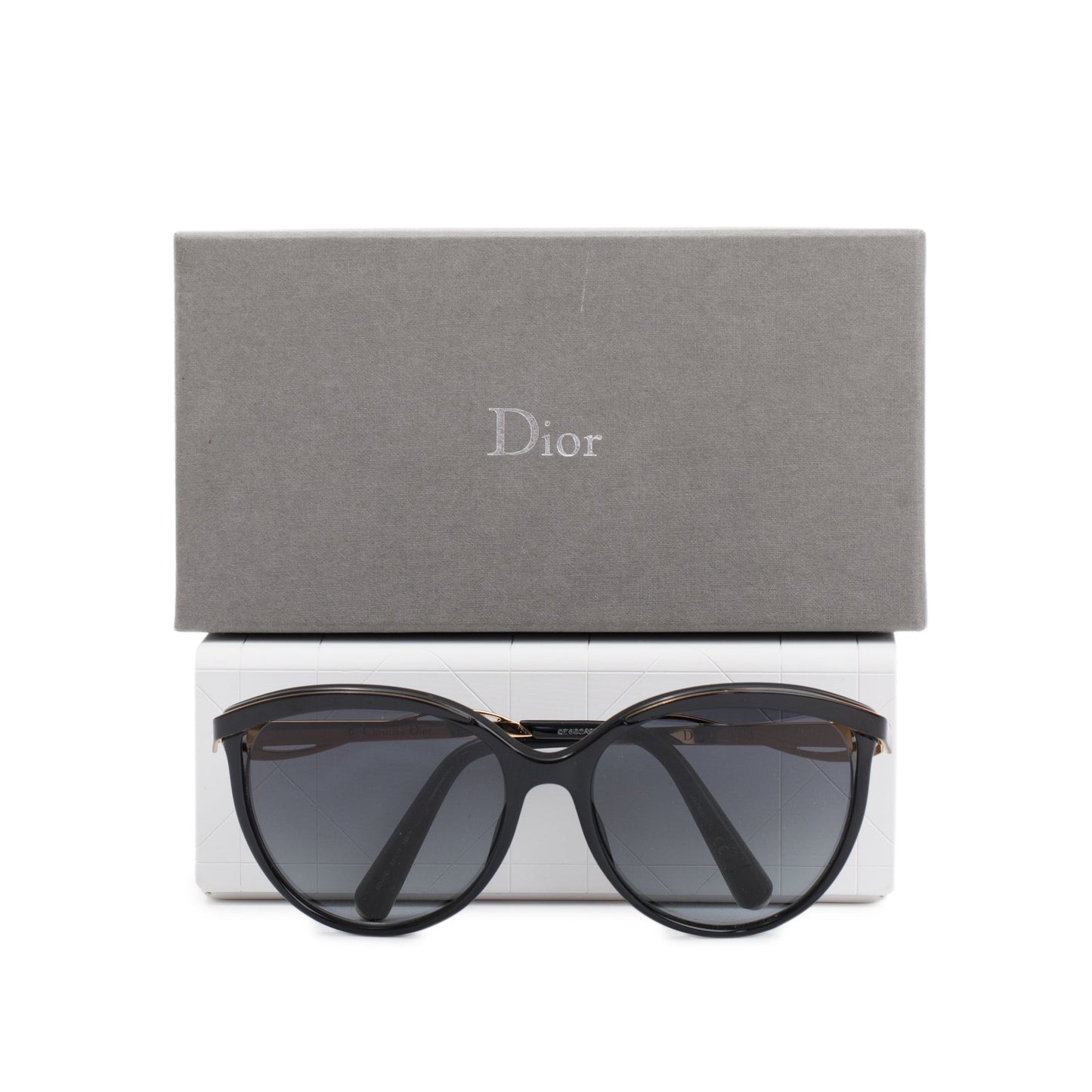 Christian Dior Black DiorMetaleyes1 6OA/HD Sunglasses
