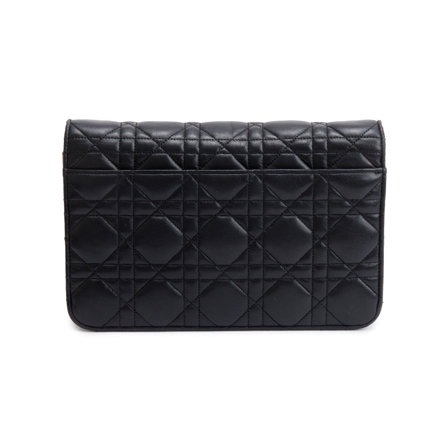 Christian Dior Black Leather Small Cannage Miss Dior Bag