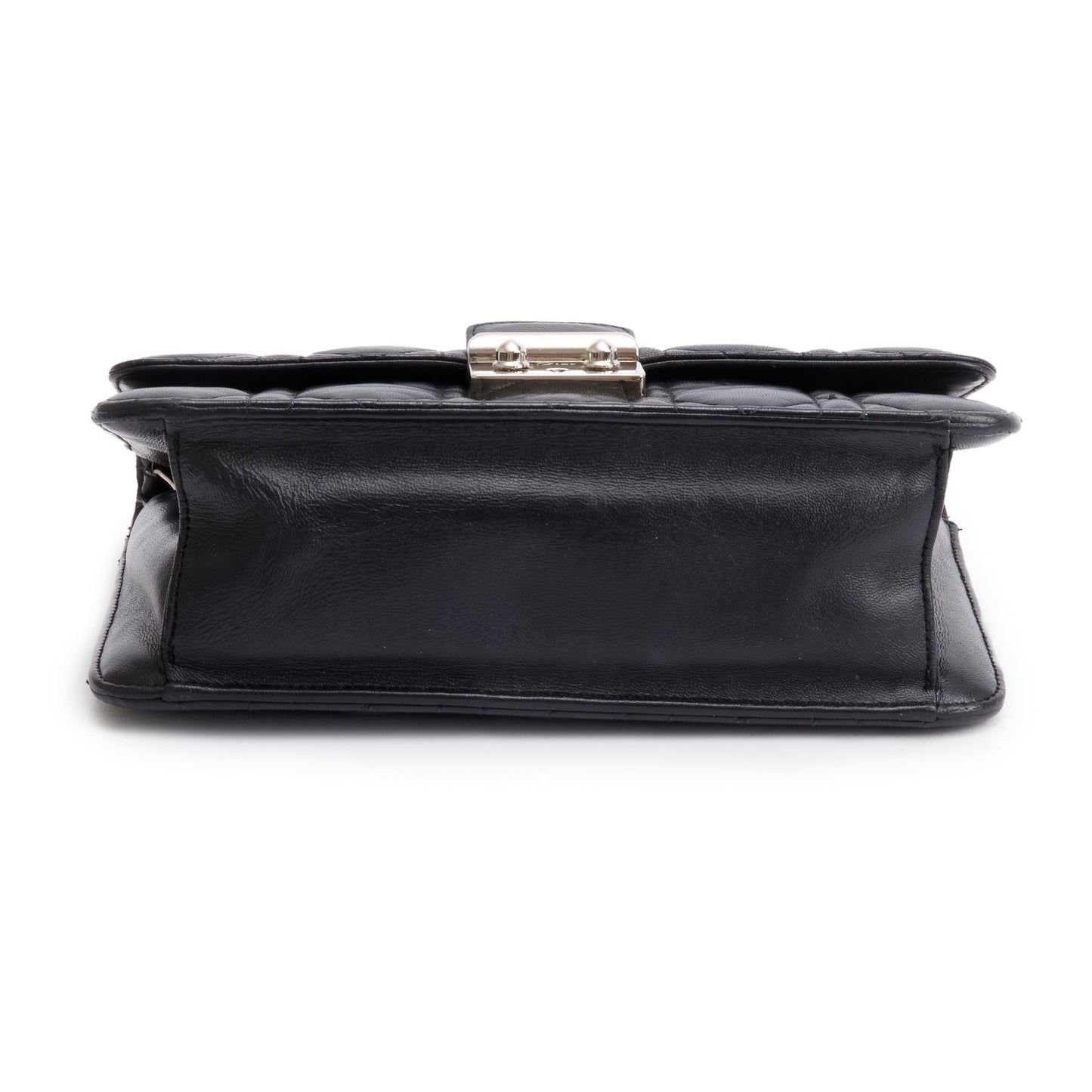 Christian Dior Black Leather Small Cannage Miss Dior Bag