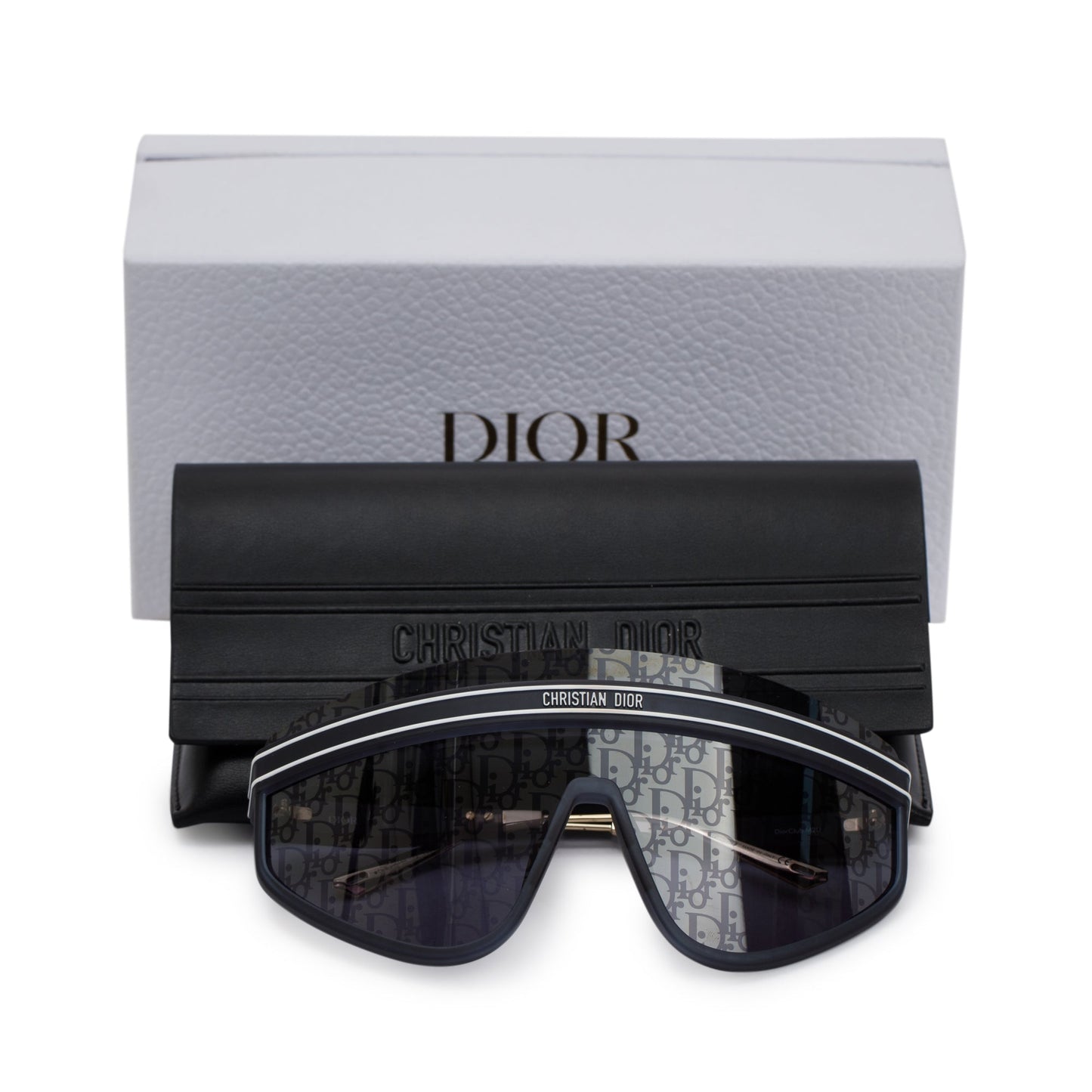 Christian Dior DiorClub M2U Oblique Mask Snglasses