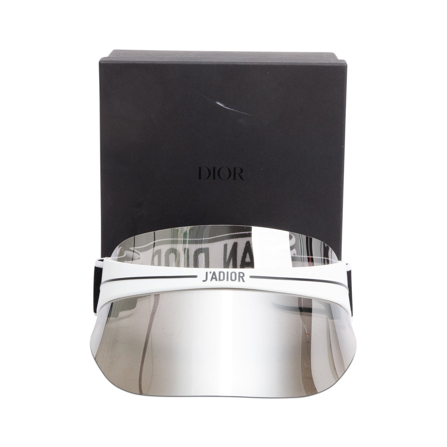 Christian Dior Grey/White DiorClub 1 Visor