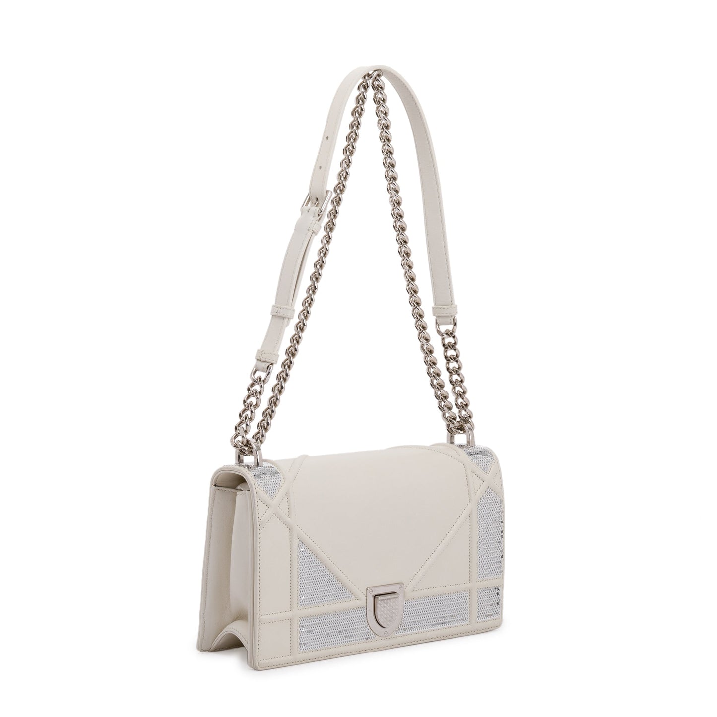 Christian Dior Medium Sequin Diorama Shoulder Bag