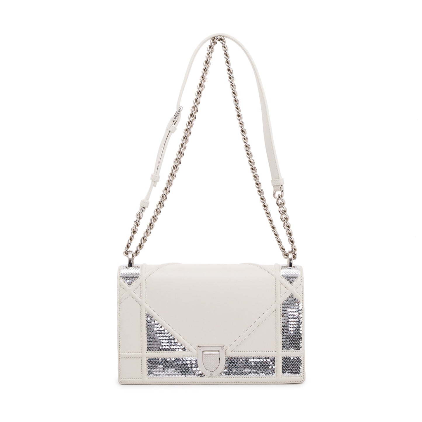 Christian Dior Medium Sequin Diorama Shoulder Bag