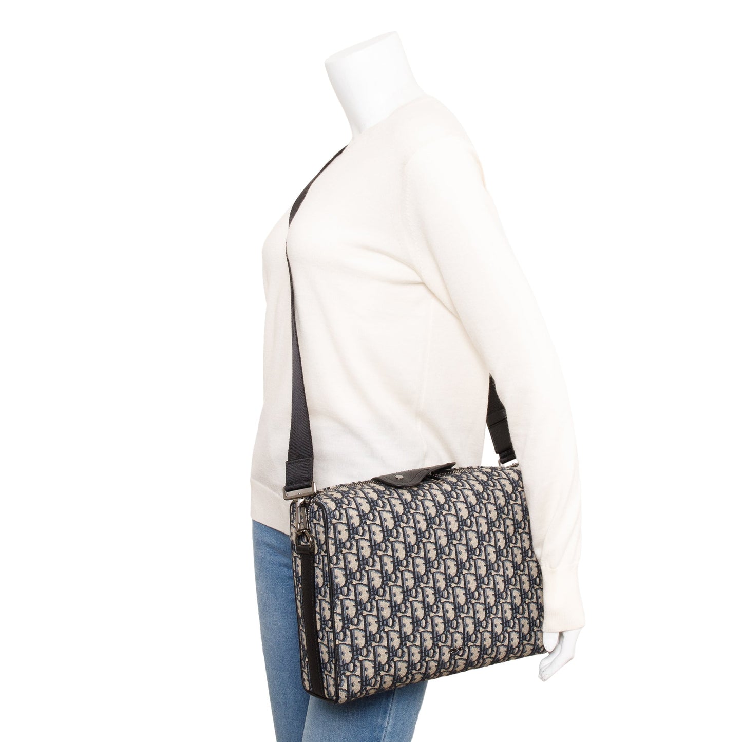 Christian Dior Oblique Lingot Messenger Bag