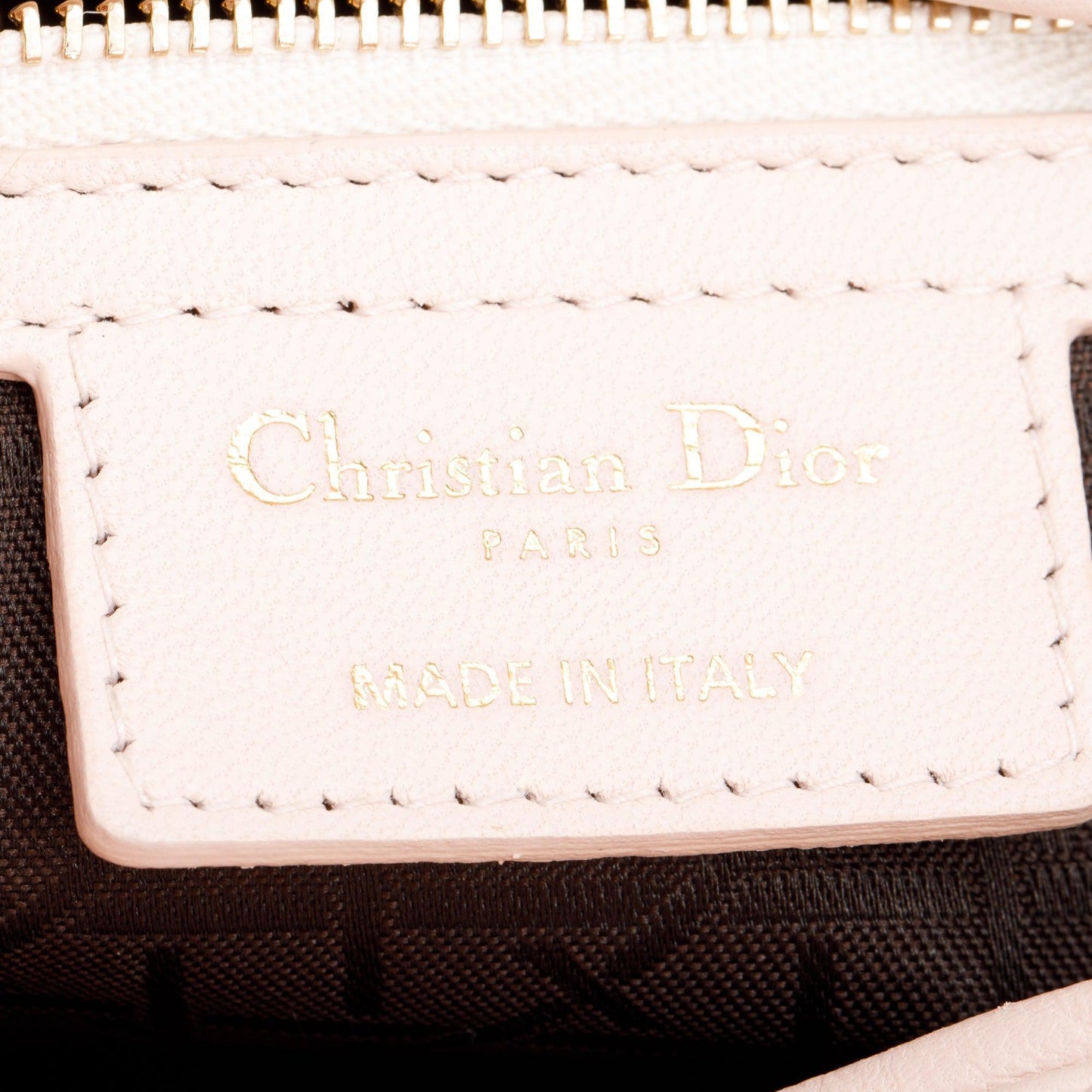 Christian Dior Pink Cannage Leather Large Lady Dior Bag