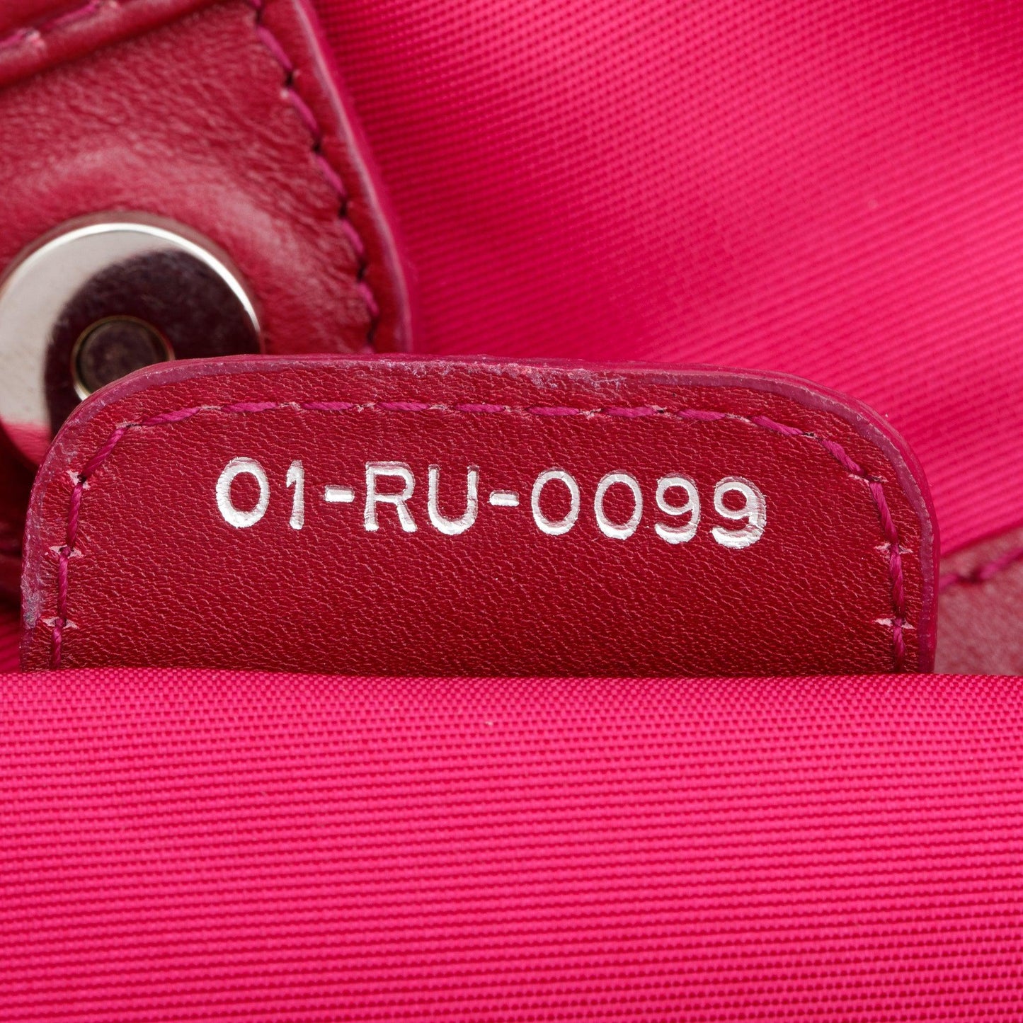 Christian Dior Purple Cannage Panarea Shopping Tote