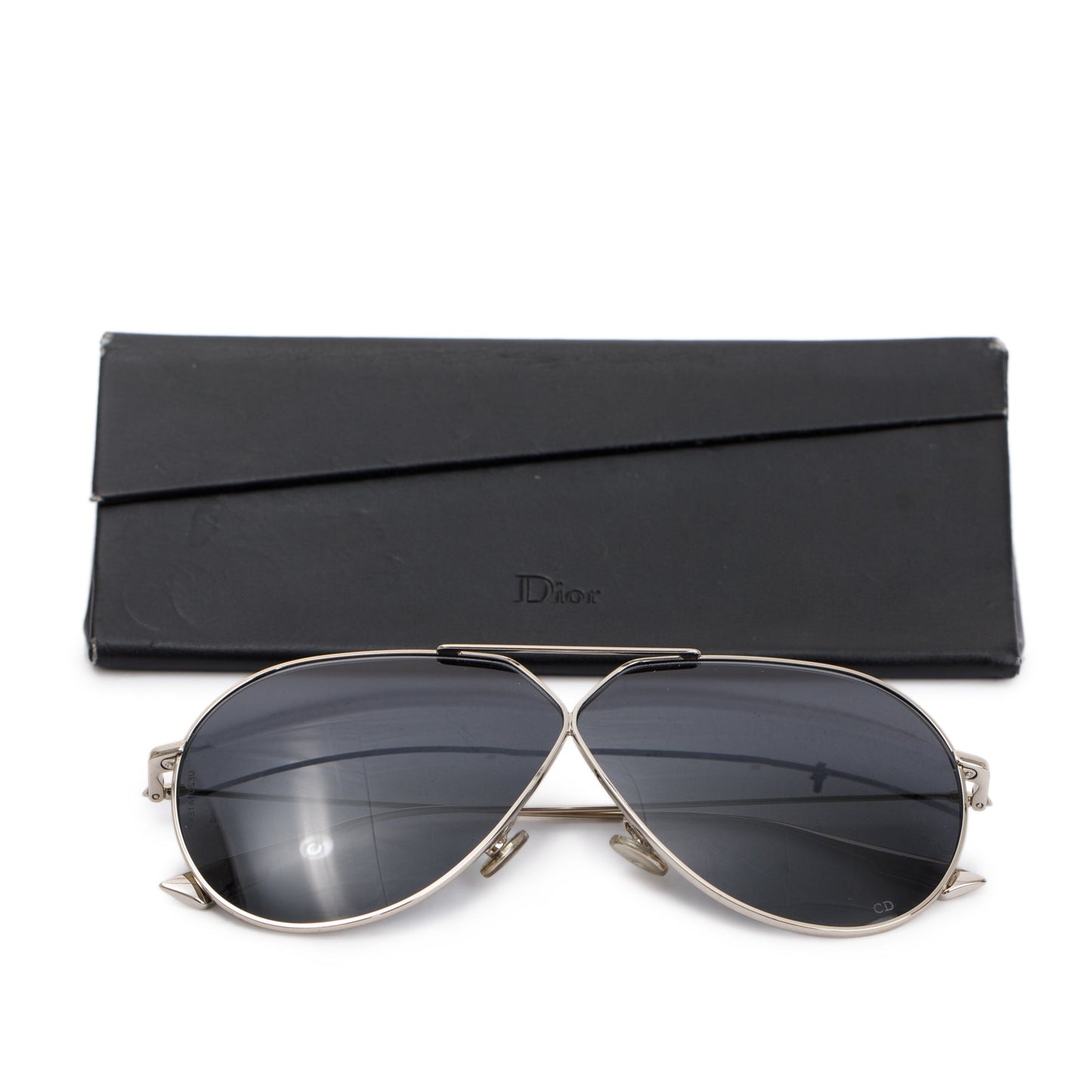 Christian Dior Silver Metal Stellaire 3 Sunglasses