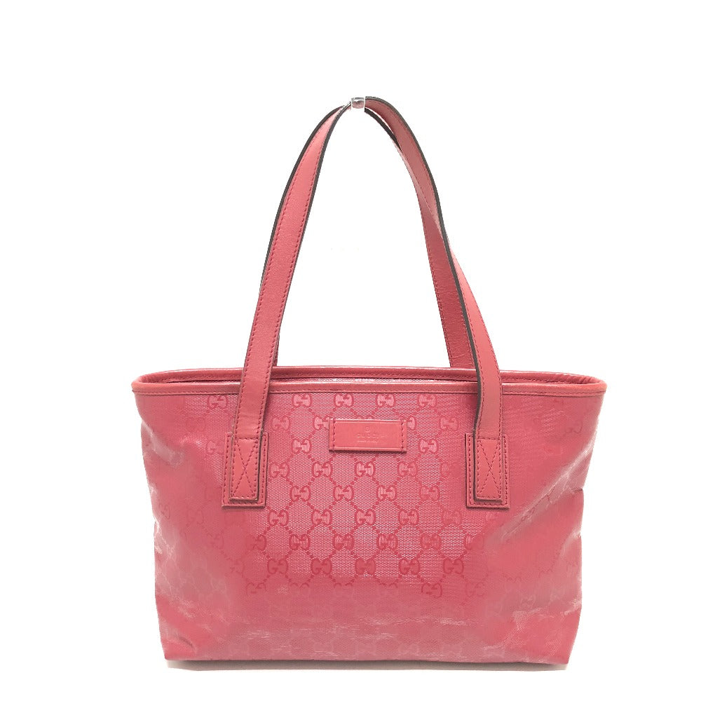 GUCCI Tote Bag 211138 GG implementation Red pink type GG implementation Women