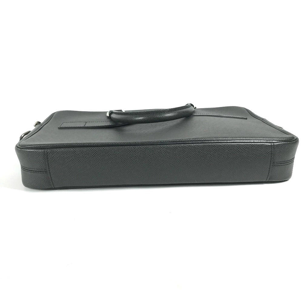 LOUIS VUITTON Business bag M30643 Taiga Leather black Taiga PortoDocument Business PDV mens  d