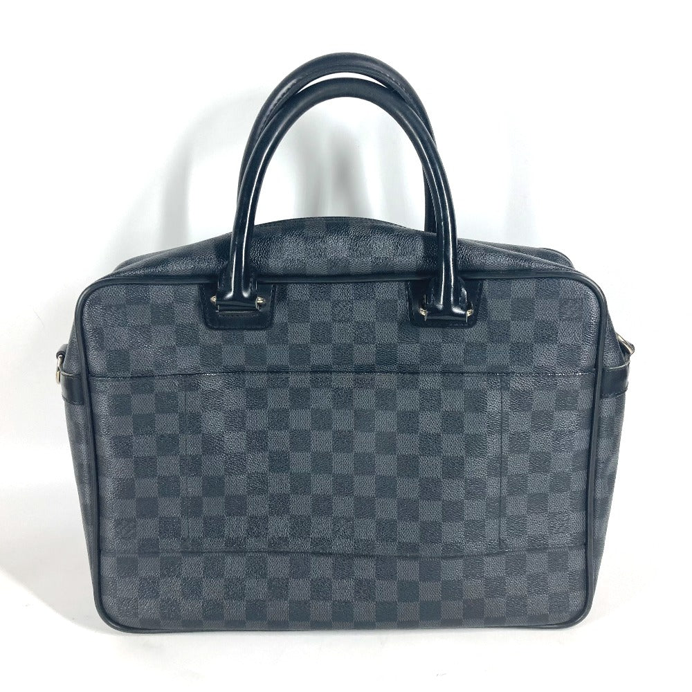 LOUIS VUITTON Business bag N23253 Damier Grafitto Canvas black Damier Grafitte Ikar mens  d