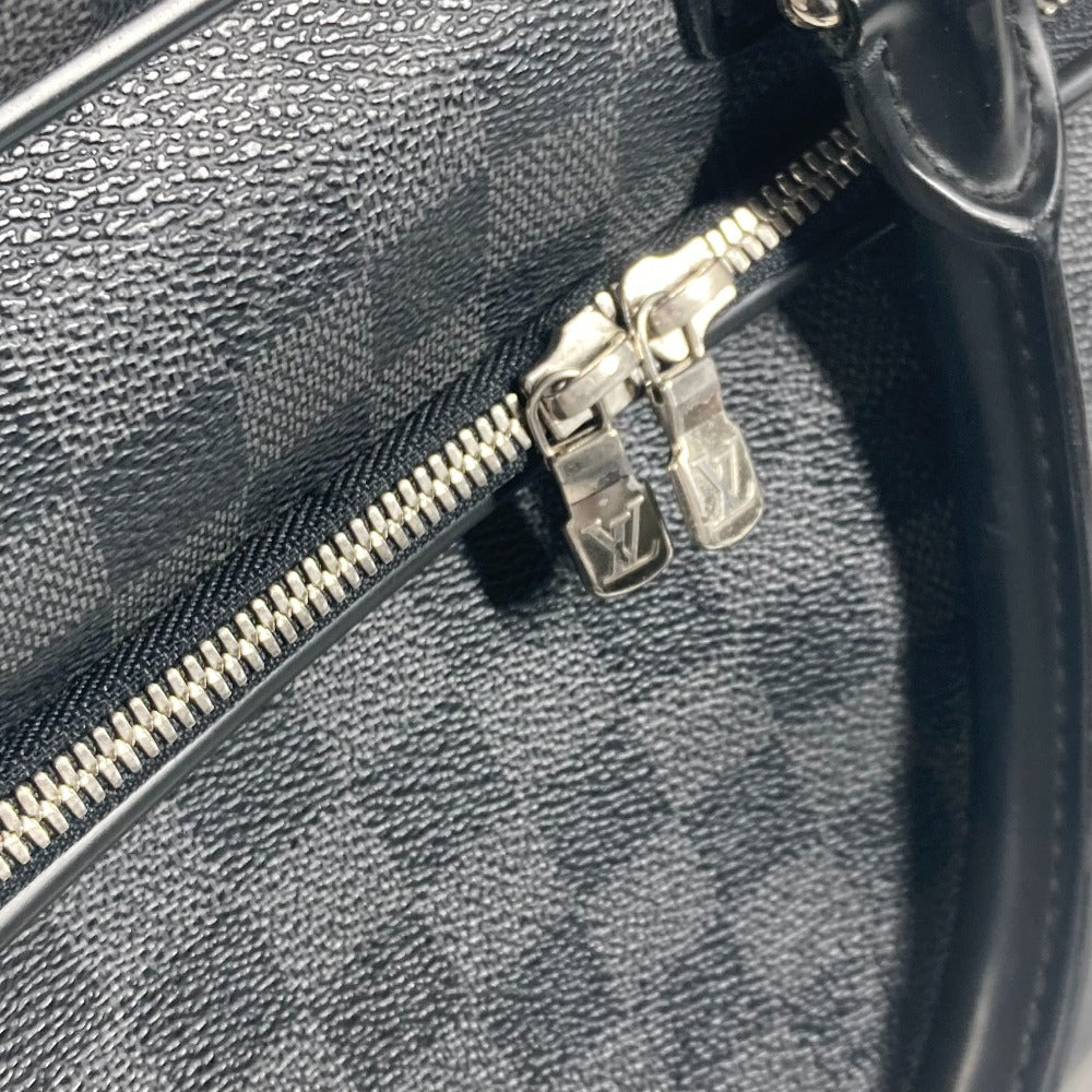 LOUIS VUITTON Business bag N23253 Damier Grafitto Canvas black Damier Grafitte Ikar mens  d