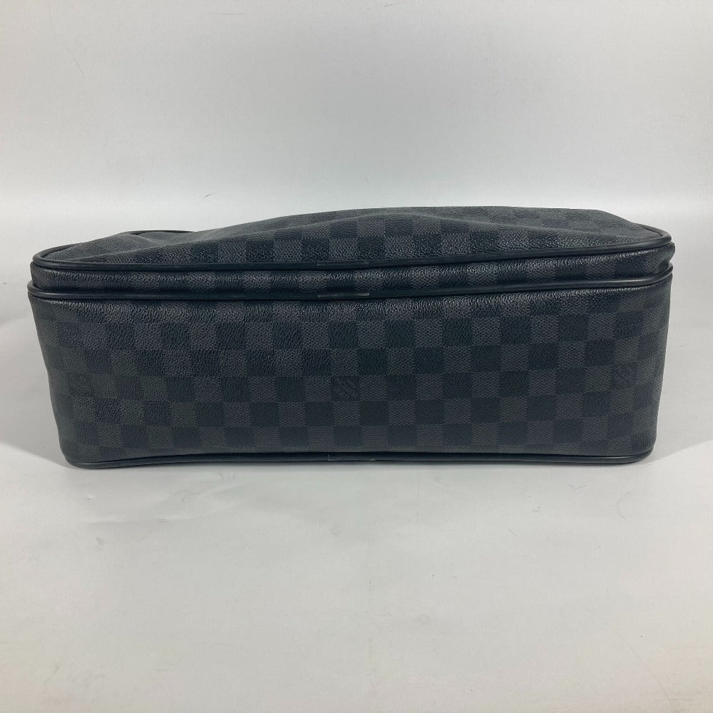 LOUIS VUITTON Business bag N23253 Damier Grafitto Canvas black Damier Grafitte Ikar mens  d