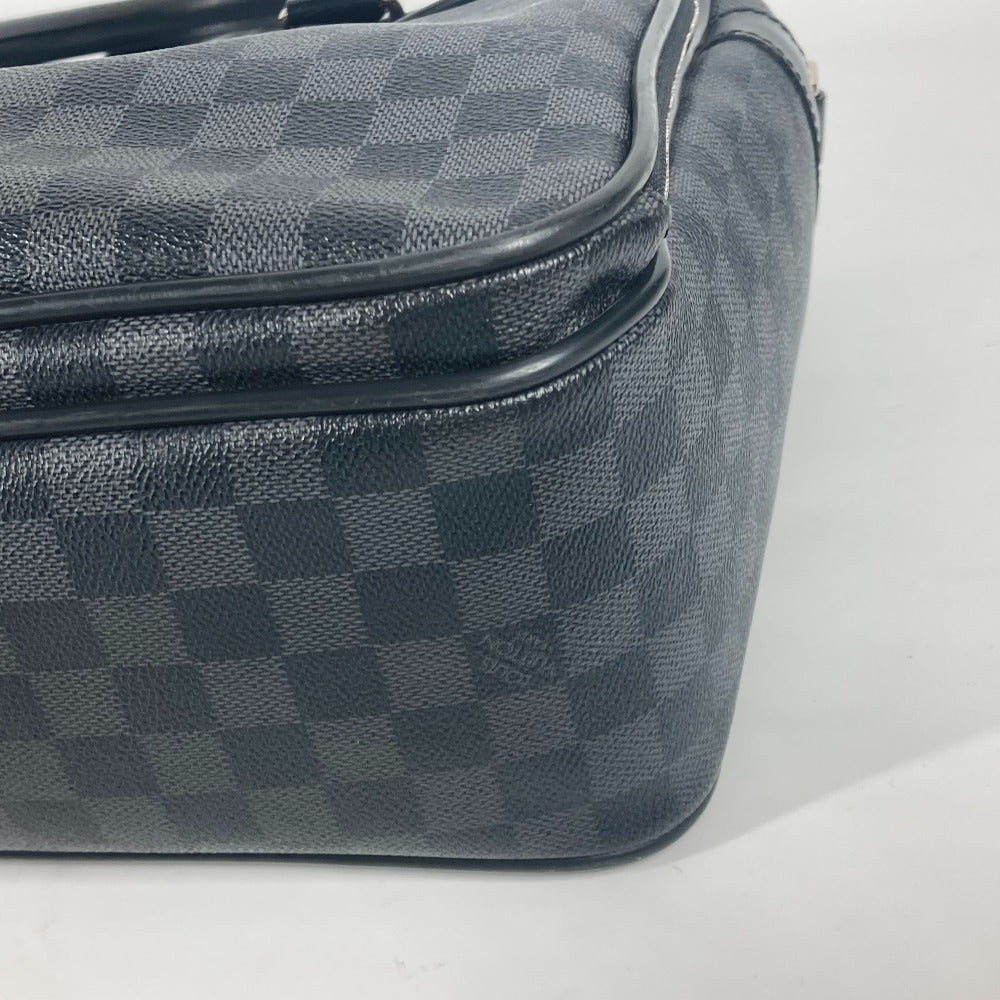 LOUIS VUITTON Business bag N23253 Damier Grafitto Canvas black Damier Grafitte Ikar mens  d
