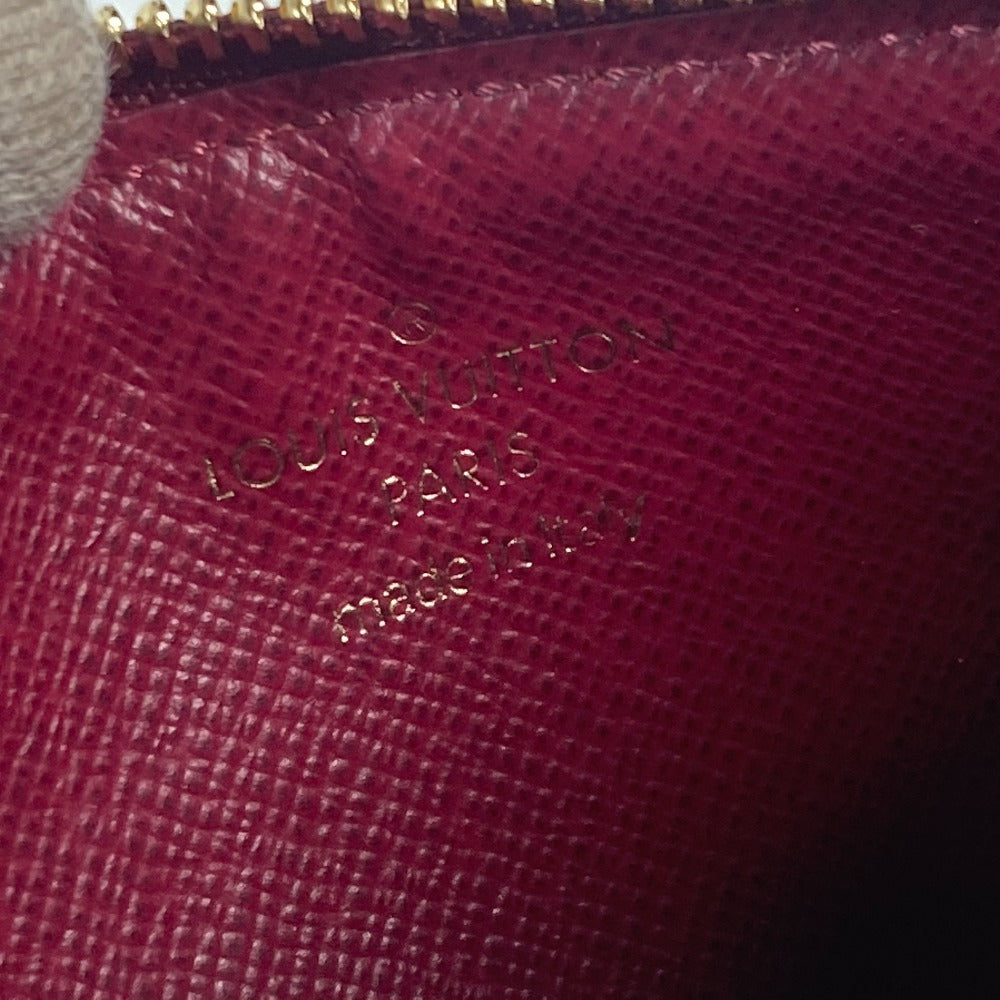 LOUIS VUITTON Coin case M67889 Monogram canvas Brown Monogram Porte Cartes Zip Women  d