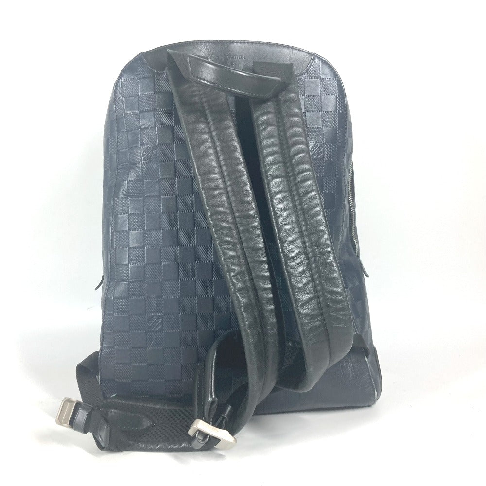 LOUIS VUITTON Backpack N40091 Damier Anfini Leather Navy Damier Anfini campus backpack unisex(Unisex)  d