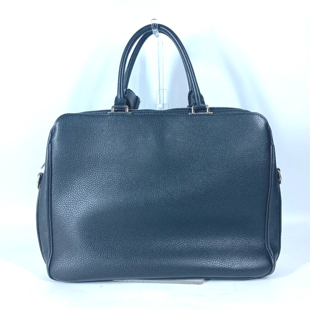 LOUIS VUITTON Business bag M53488 Taurillon Clemence Leather black Armando Briefcase PM mens