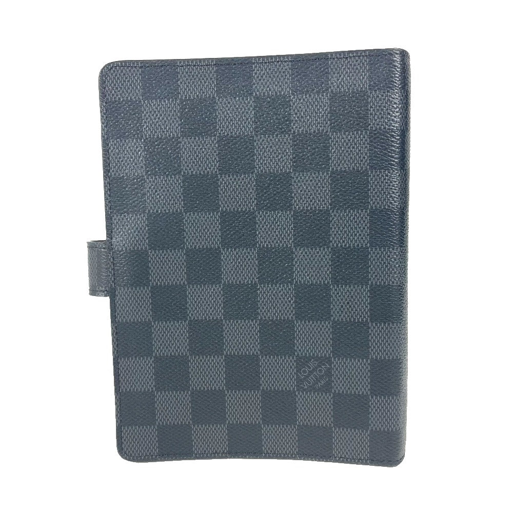 LOUIS VUITTON Notebook cover R20242 Damier Grafitto Canvas black Damier Grafitte Agenda MM