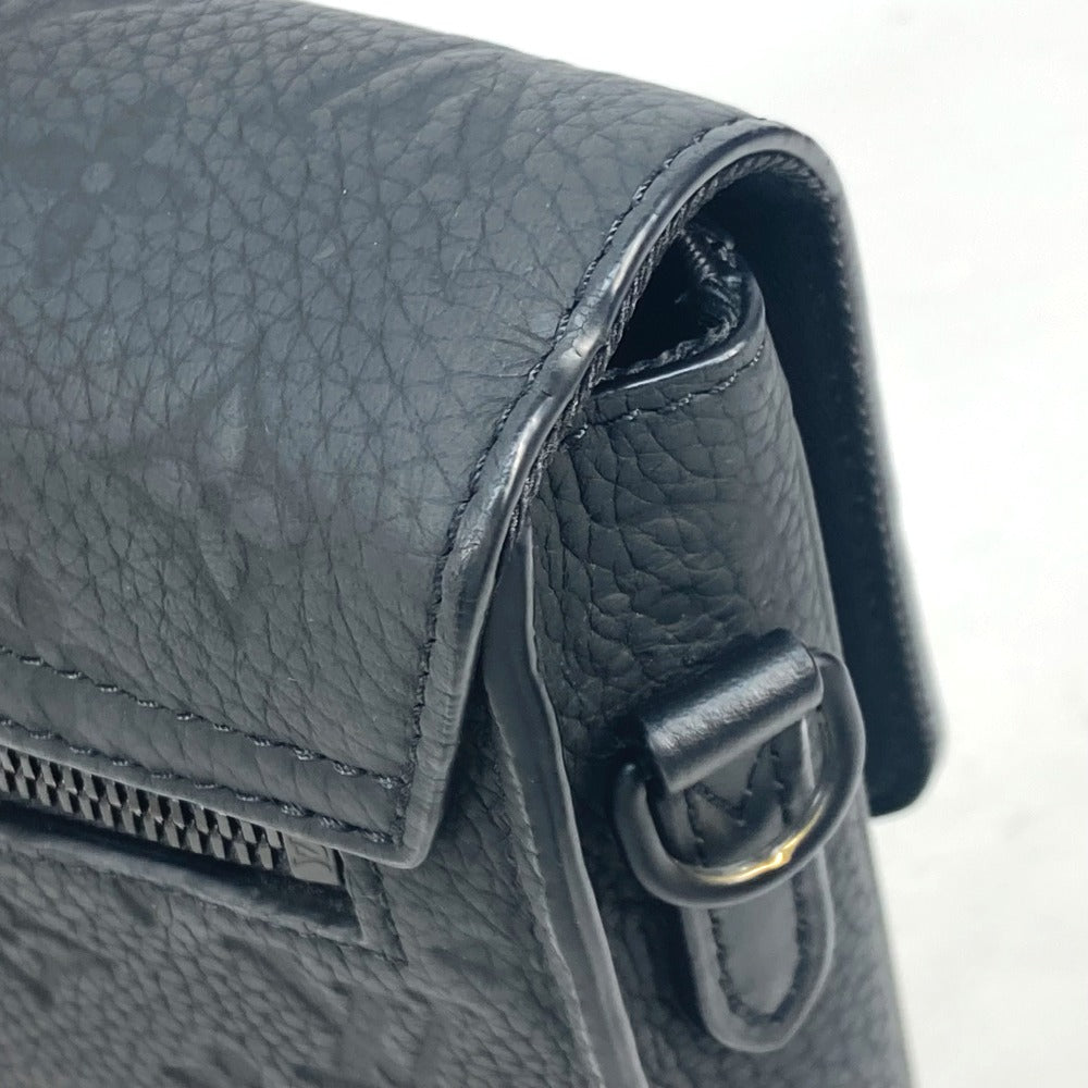 LOUIS VUITTON Handbag M20835 Taurillon Clemence Leather black Monogram Taurillon Clemence S-Lock Briefcase mens  d