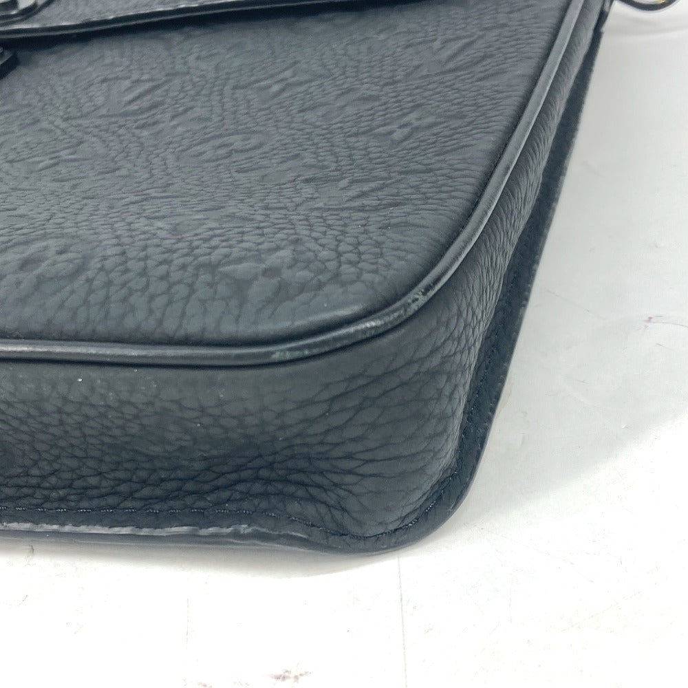 LOUIS VUITTON Handbag M20835 Taurillon Clemence Leather black Monogram Taurillon Clemence S-Lock Briefcase mens  d