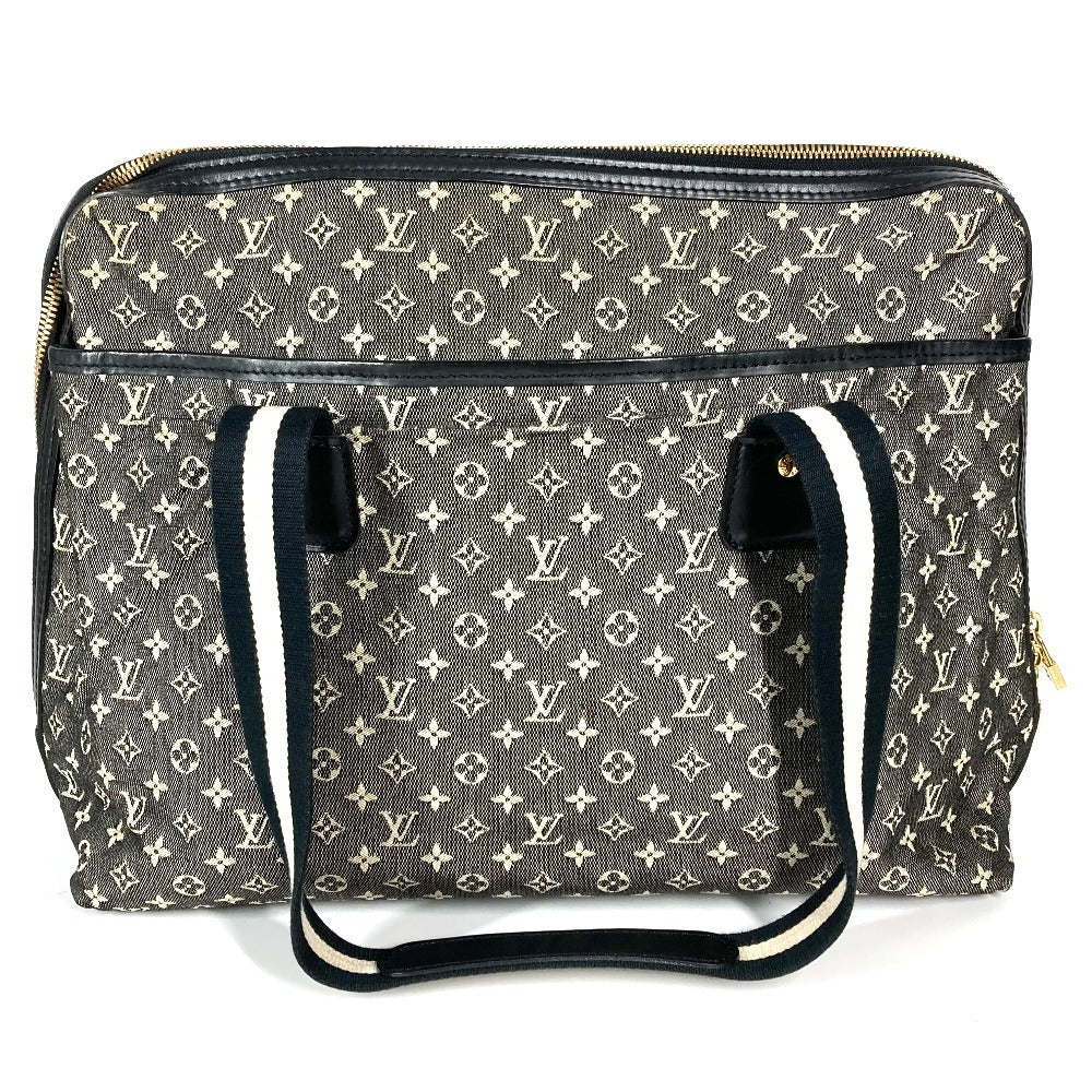 LOUIS VUITTON Handbag Monogram mini canvas Navy Monogram mini Hippo Marie Kate