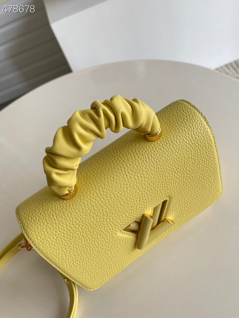 Top Quality Twist MM Ginger Yellow For Women, Womens Handbags, Shoulder And Crossbody Bags 9.1in/23cm Top Quality