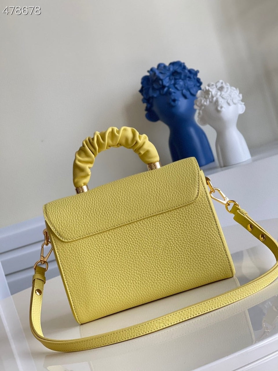 Top Quality Twist MM Ginger Yellow For Women, Womens Handbags, Shoulder And Crossbody Bags 9.1in/23cm Top Quality
