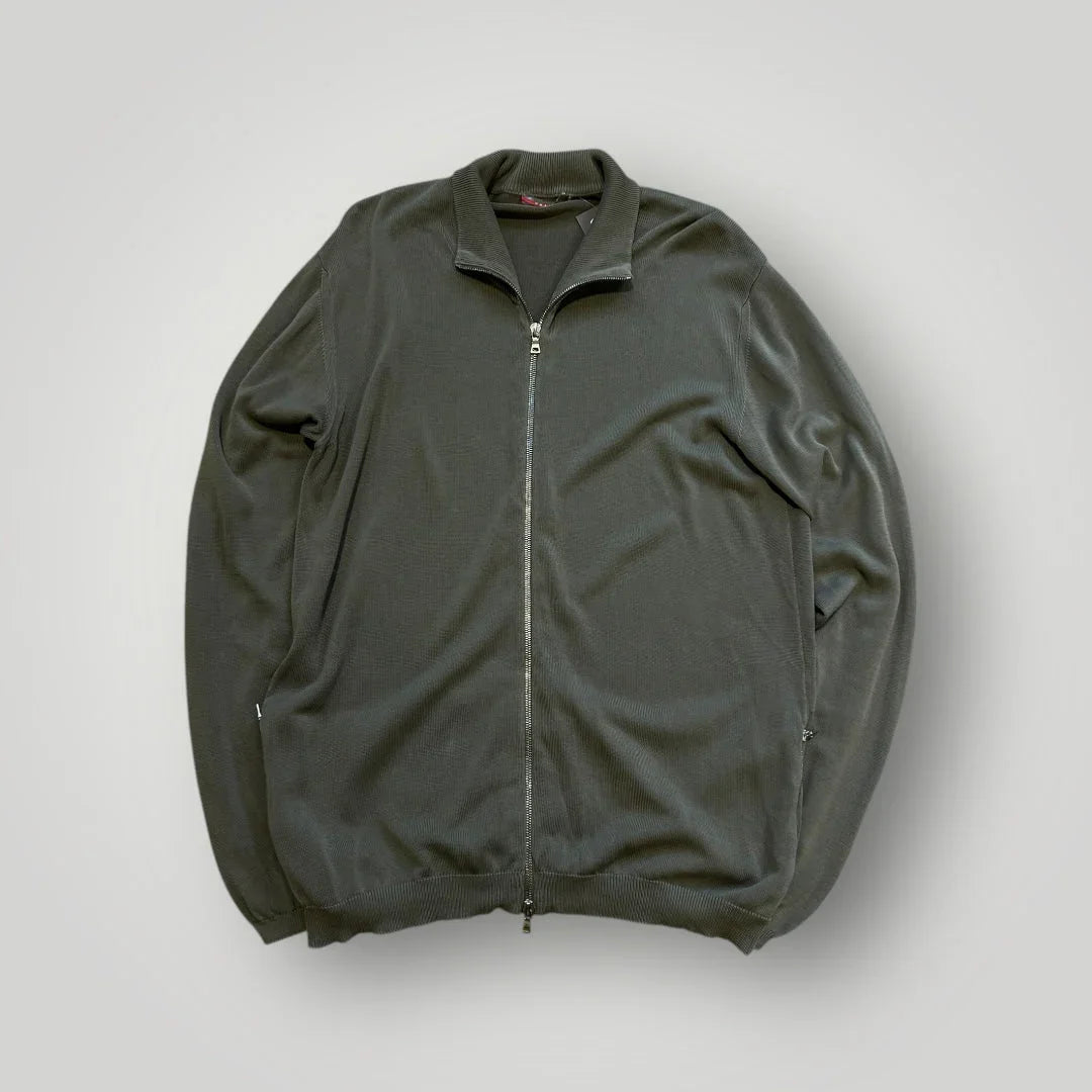 Prada Sport 2000's Lightweight Zip Up Knit L/XL
