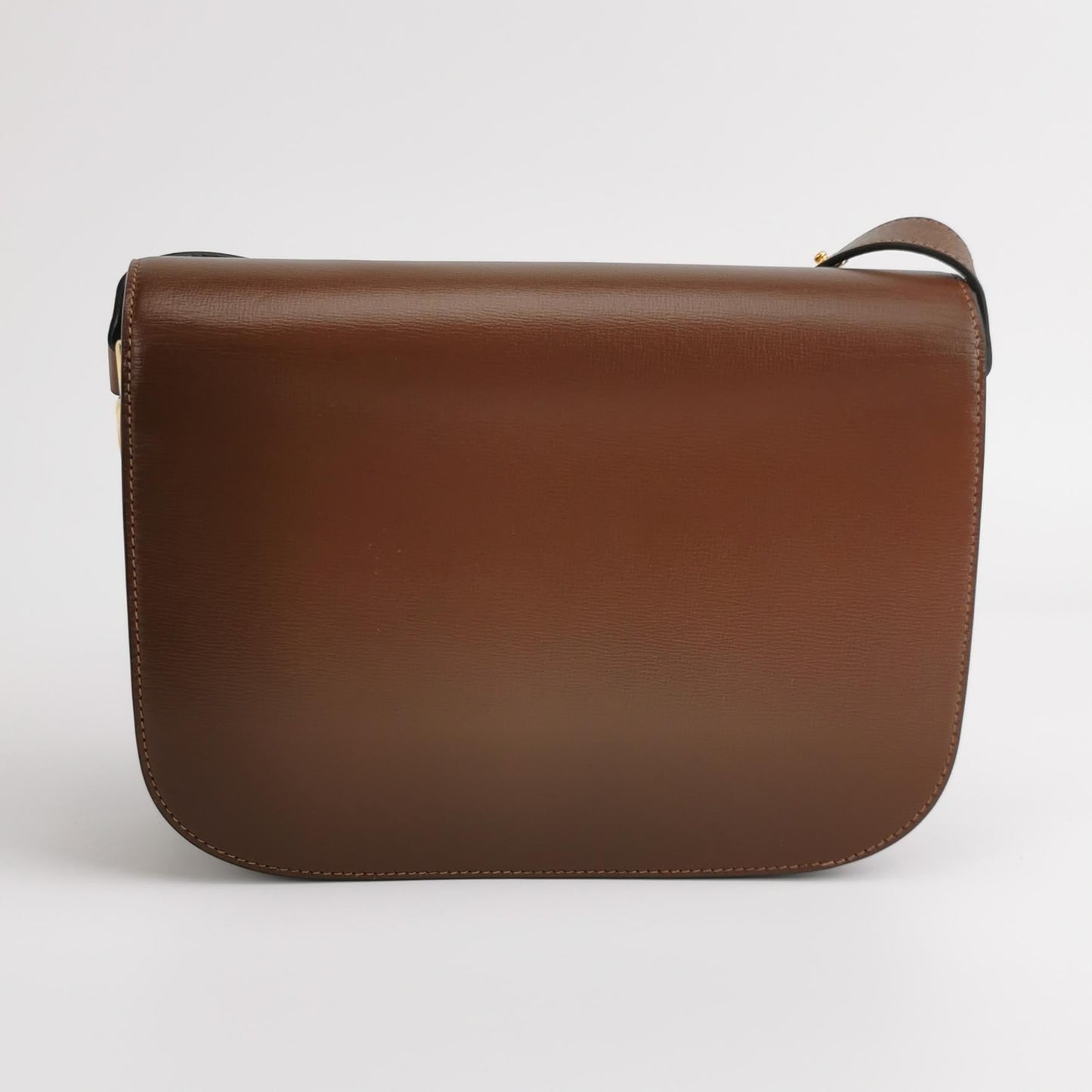 Gucci 1955 Horsebit Shoulder Bag Caramel Brown Small Leather
