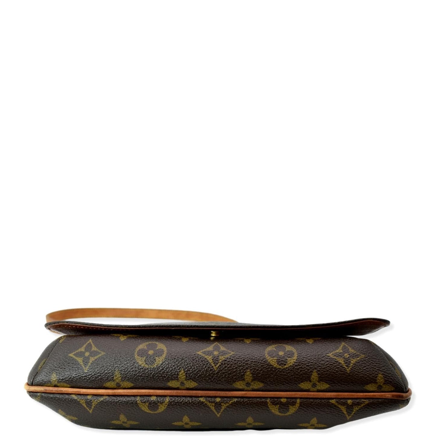 LOUIS VUITTON Mtte Tango Monogram Canvas Crossbody Bag Brown