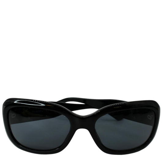 CHANEL 5102 C.501/87 CC Logo Black Sunglasses Dark Gray Lens